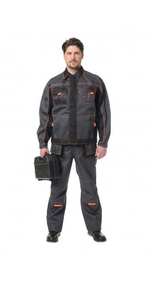 Костюм рабочий летний "Профессионал 2" (куртка, полукомбинезон) пл. 240 гр. Костюм рабочий летний "Профессионал 2" (куртка, полукомбинезон) пл. 240 гр.